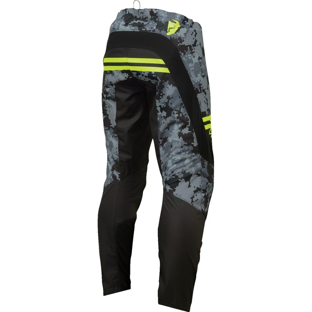 Thor Sector DIGI Trouser Black / Camo - FREE UK Shipping, FREE 365 Day Returns | Moto Central