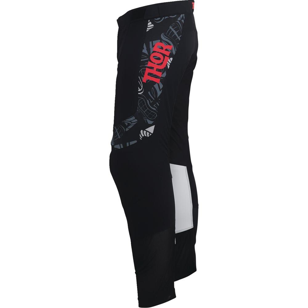 Thor Prime Aloha Trouser Black / Grey - FREE UK Shipping, FREE 365 Day Returns | Moto Central