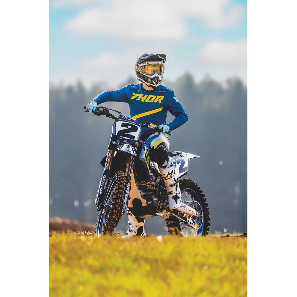 Thor Sportmode Brave Trouser Blue - FREE UK Shipping, FREE 365 Day Returns | Moto Central