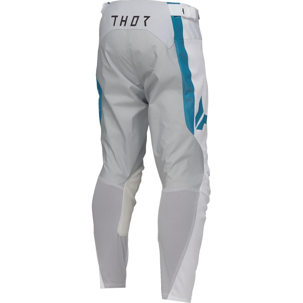 Thor Launchmode Vented Raid Trouser White / Grey - FREE UK Shipping, FREE 365 Day Returns | Moto Central