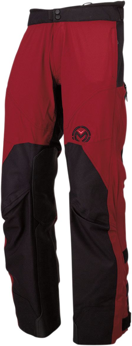 Moose Racing XCR Textile Trouser Maroon / Black