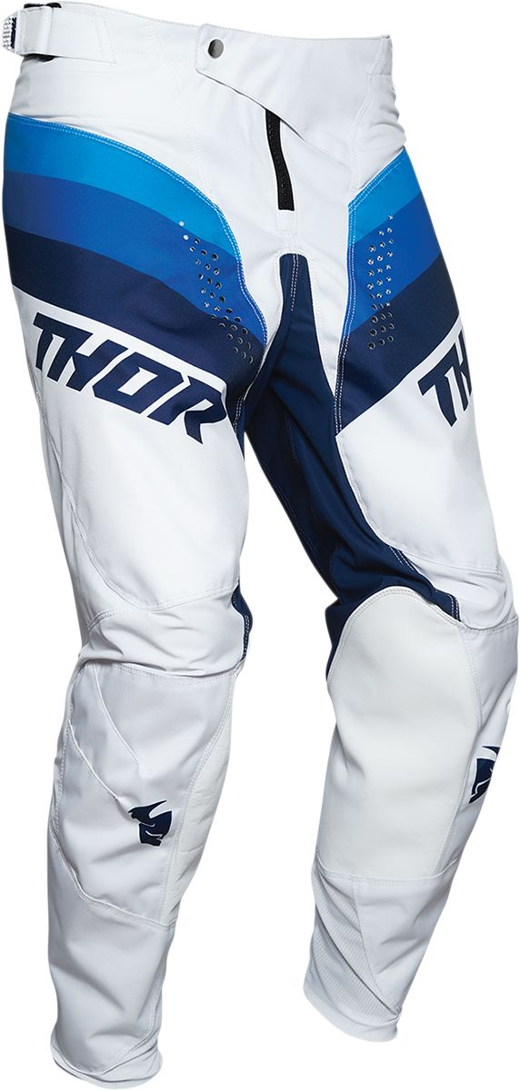 Thor Pulse Racer Textile Trouser White / Navy