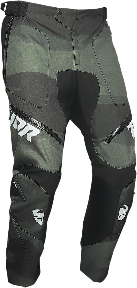 Thor Terrain In The Boot Textile Trouser Camo Green