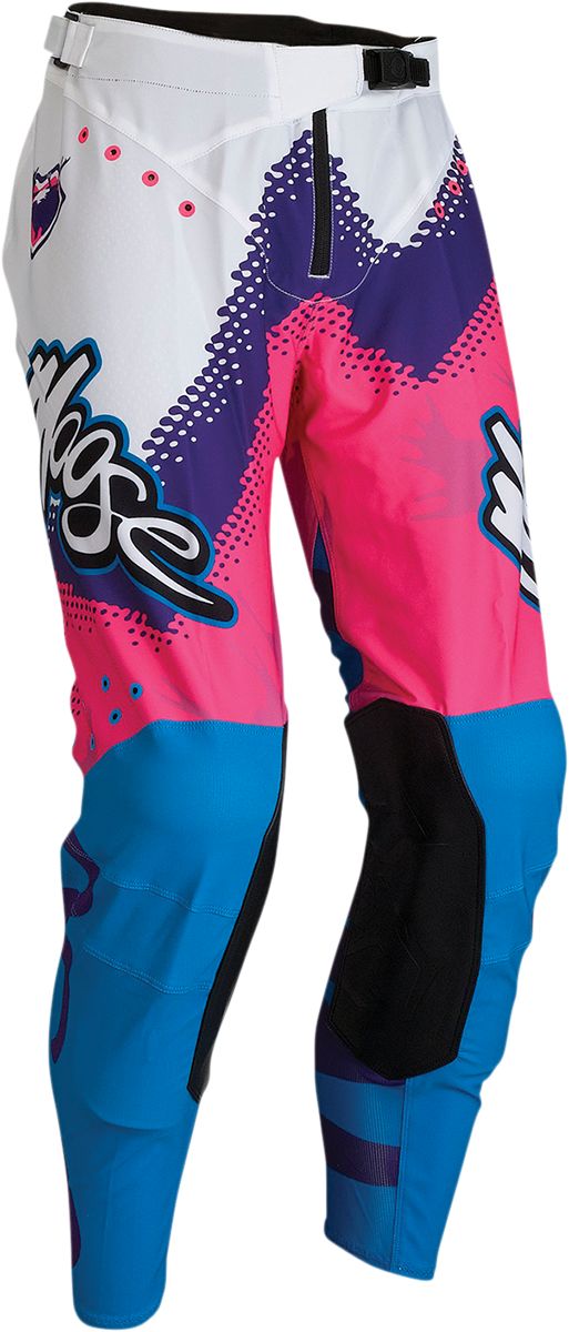 Moose Racing Agroid Trouser Pink / Blue / Purple