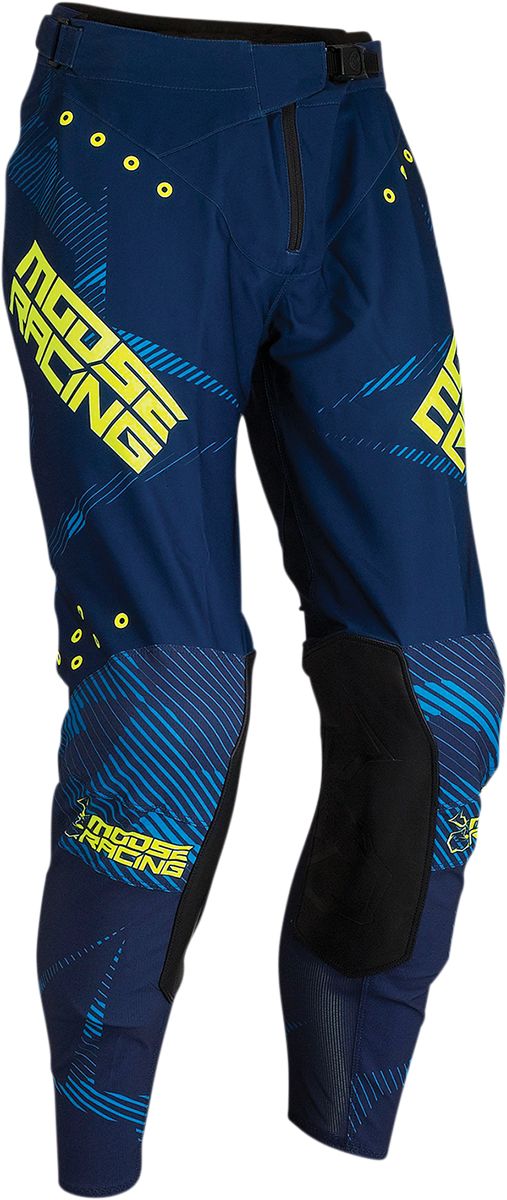 Moose Racing Agroid Trouser Navy / Hi-Vis