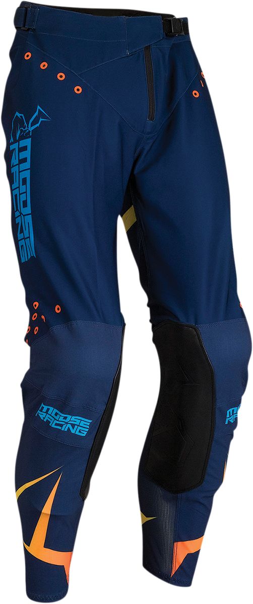 Moose Racing Agroid Trouser Navy / Orange