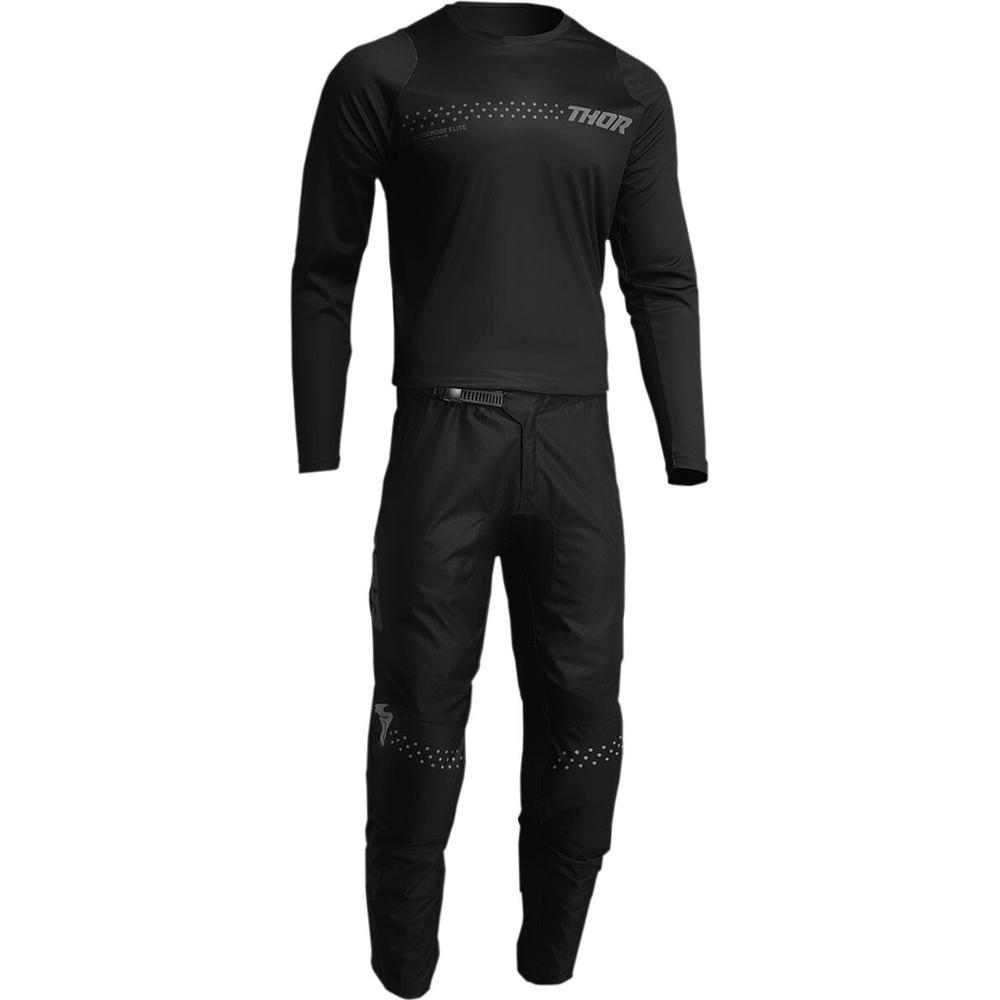 Thor Sector Minimal Trouser Black  - FREE UK Shipping, FREE 365 Day Returns | Moto Central