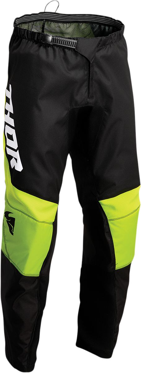 Thor Sector Chev Textile Trouser Black / Green