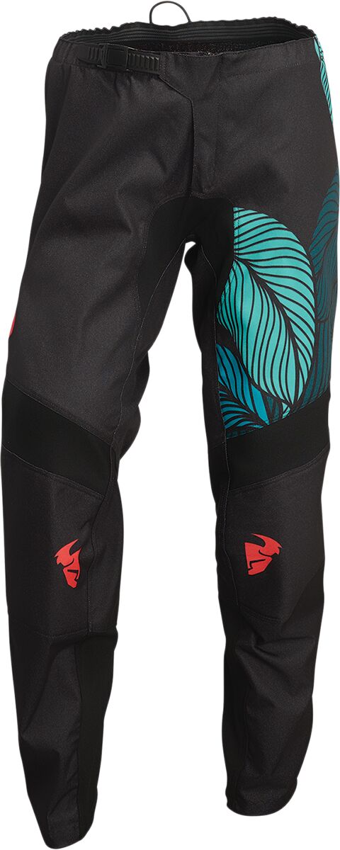 Thor Sector Urth Ladies Textile Trouser Black / Teal