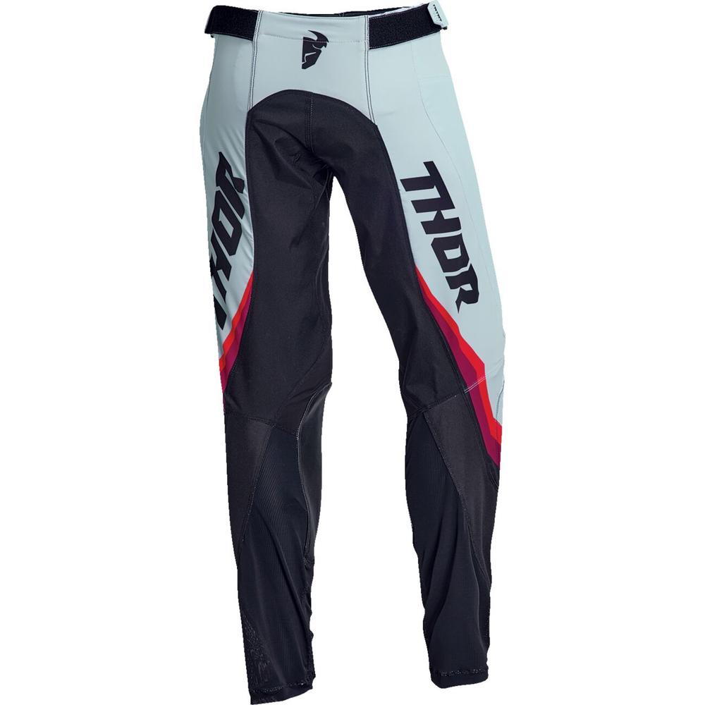 Thor Pulse Rev Ladies Trouser Black / Mint - FREE UK Shipping, FREE 365 Day Returns | Moto Central