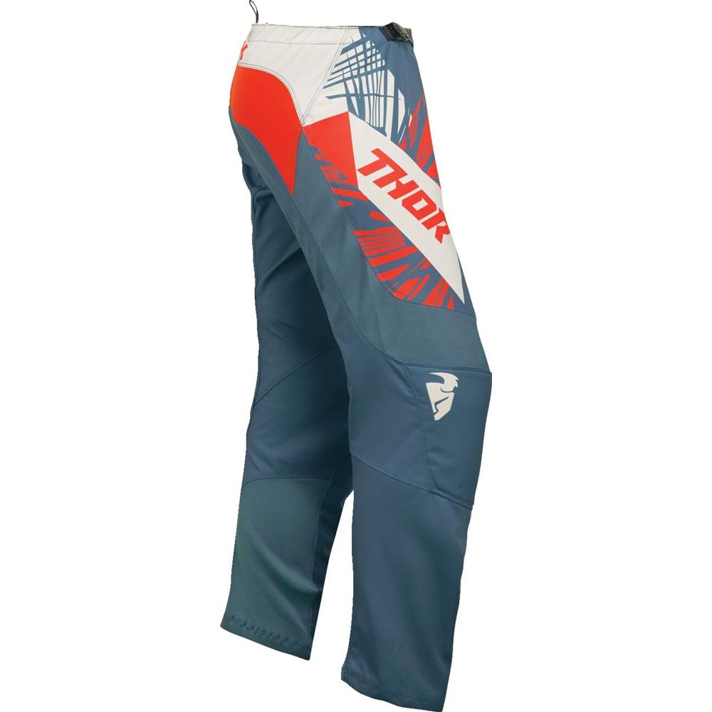 Thor Sector Split Ladies Trouser Blue / White - FREE UK Shipping, FREE 365 Day Returns | Moto Central