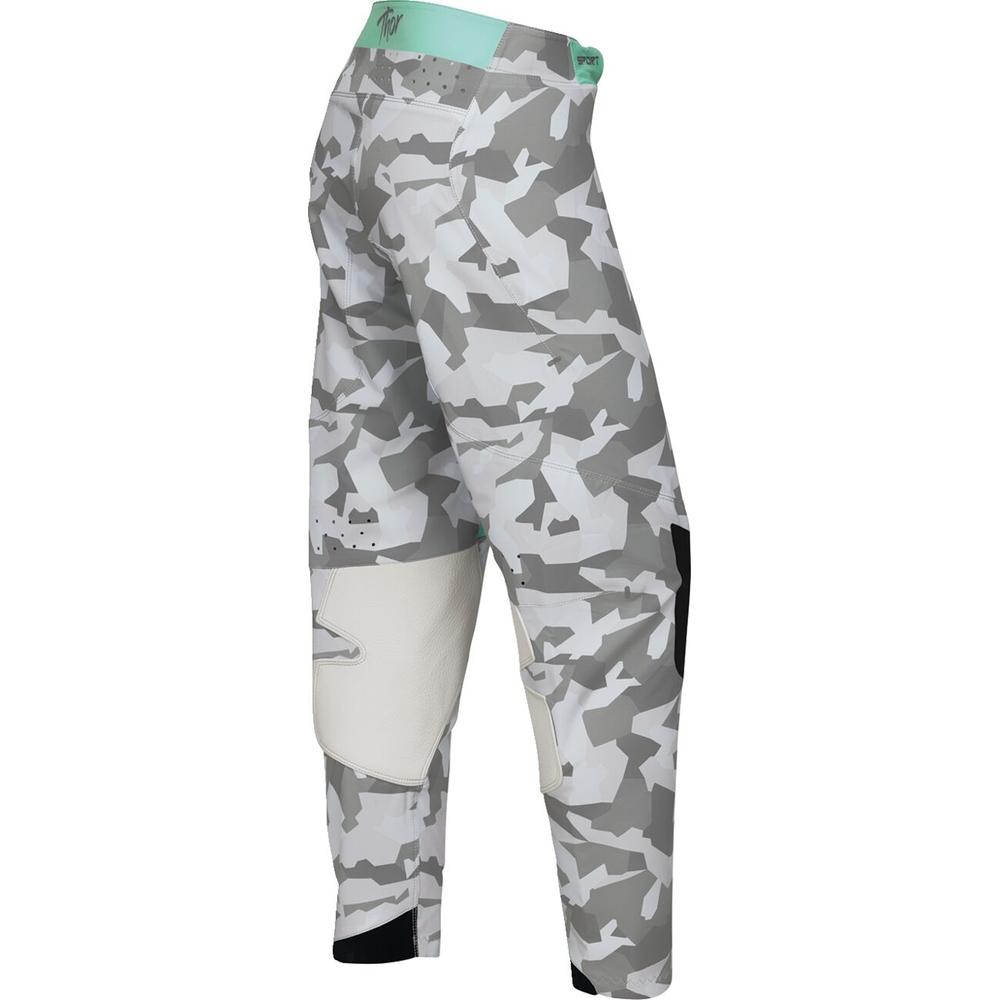 Thor Sportmode Shadow Ladies Trouser Teal Grey