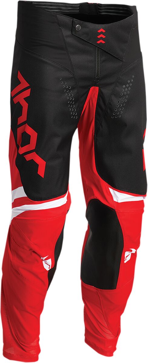 Thor Pulse Cube Youth Textile Trouser Red / Black / White