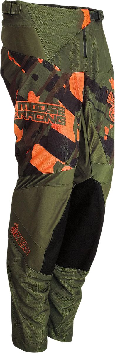 Moose Racing Agroid Youth Trouser Olive / Orange