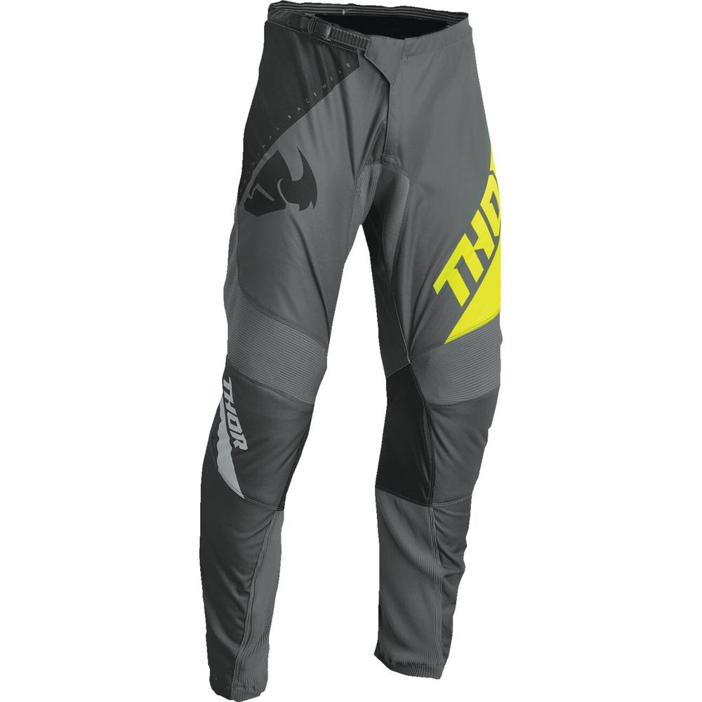 Thor Sector Edge Youth Trouser Acid / Grey - FREE UK Shipping, FREE 365 Day Returns | Moto Central