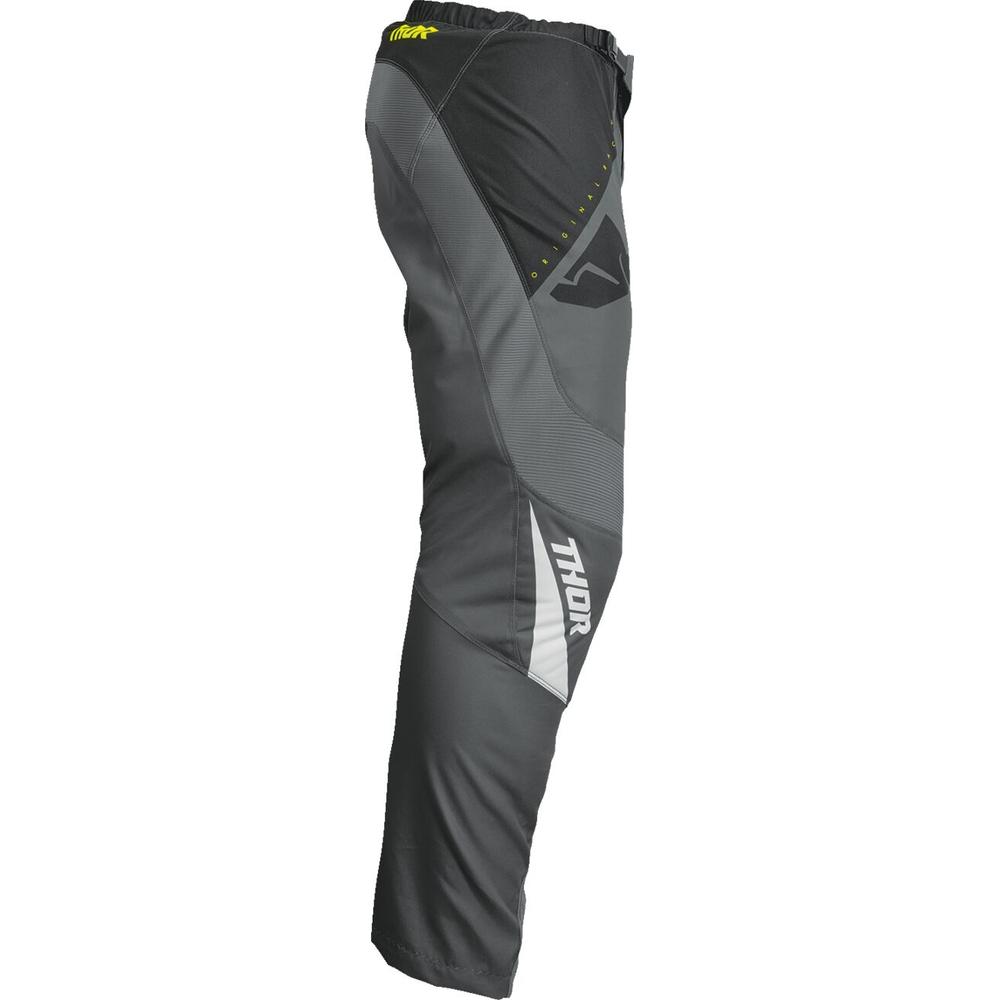 Thor Sector Edge Youth Trouser Acid / Grey - FREE UK Shipping, FREE 365 Day Returns | Moto Central