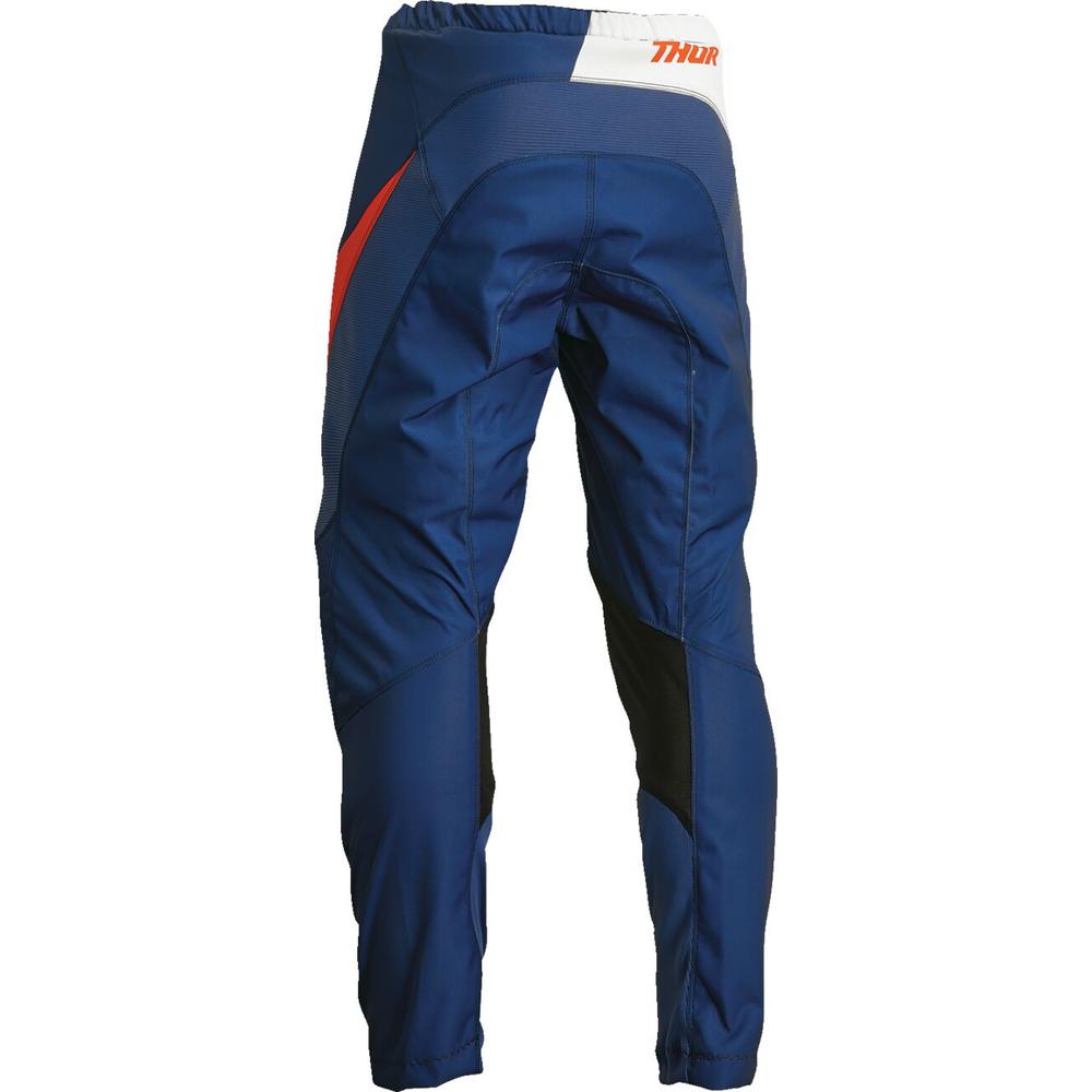 Thor Sector Edge Youth Trouser Navy / Orange - FREE UK Shipping, FREE 365 Day Returns | Moto Central