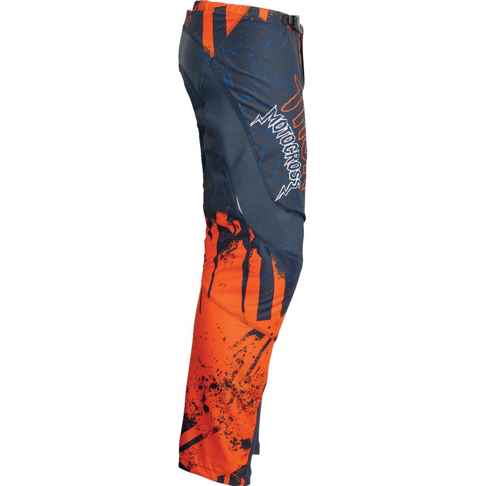 Thor Sector Gnar Youth Trouser Midnight / Orange - FREE UK Shipping, FREE 365 Day Returns | Moto Central