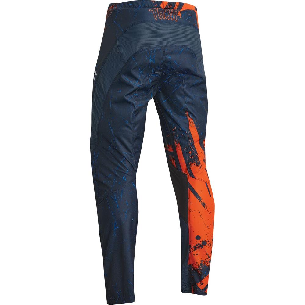 Thor Sector Gnar Youth Trouser Midnight / Orange - FREE UK Shipping, FREE 365 Day Returns | Moto Central