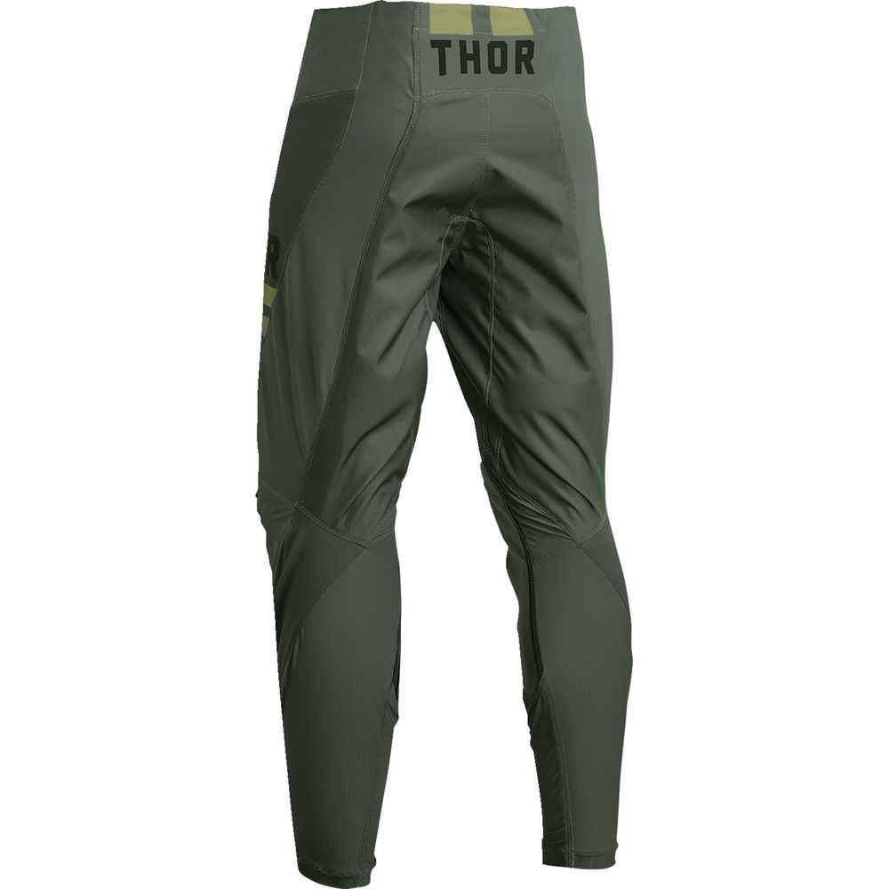 Thor Pulse Combat Youth Trouser Army Green / Black - FREE UK Shipping, FREE 365 Day Returns | Moto Central