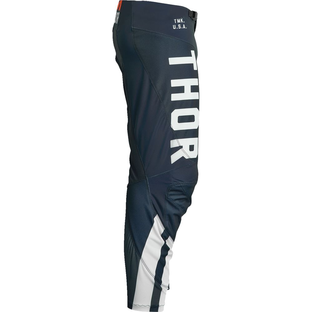 Thor Pulse Combat Youth Trouser Midnight / White - FREE UK Shipping, FREE 365 Day Returns | Moto Central