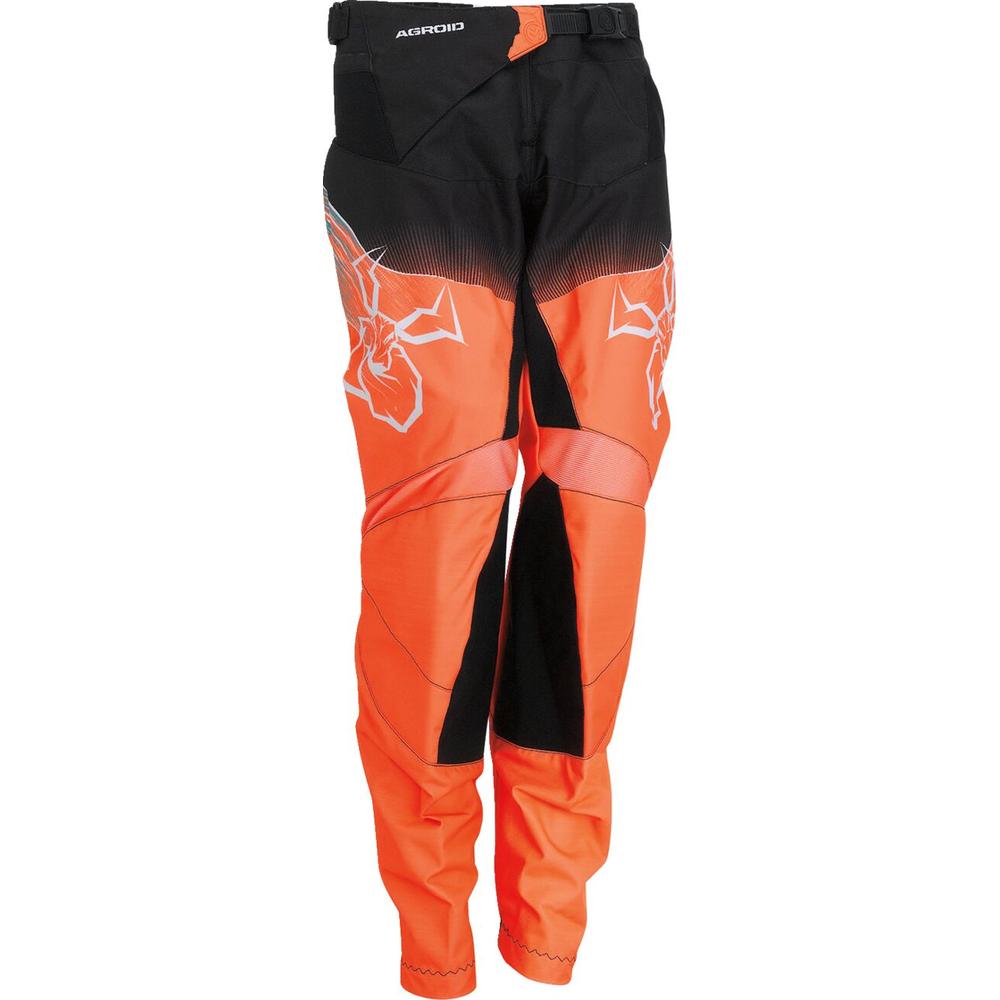 Moose Racing Agroid Youth Trouser Teal / Orange / Black