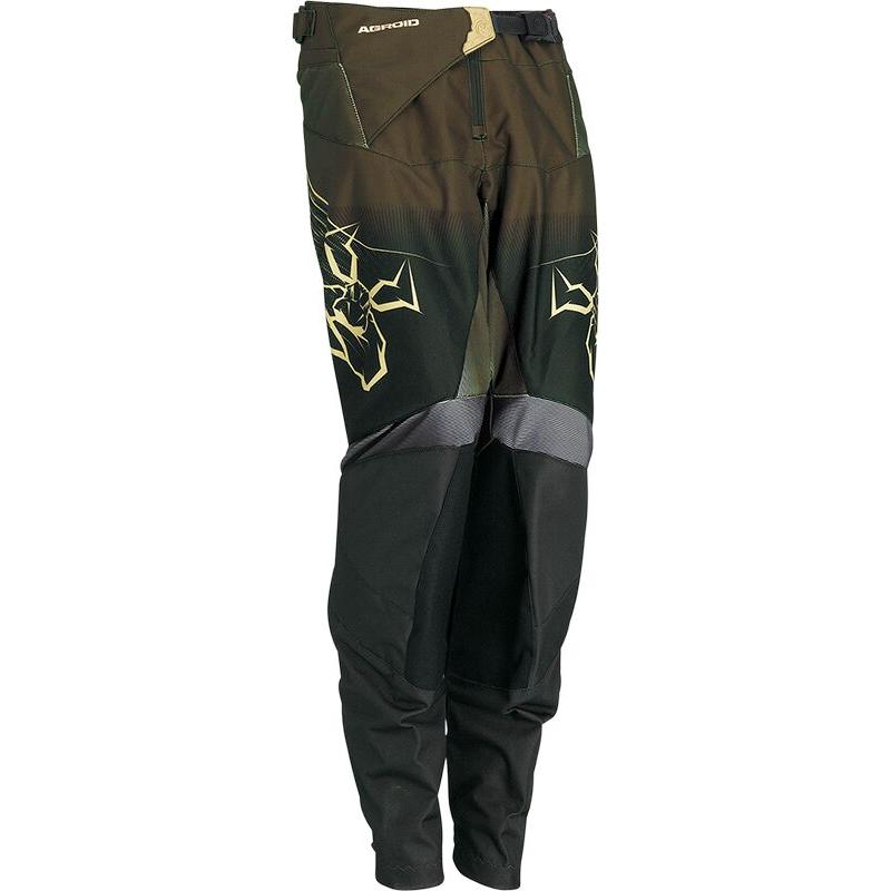 Moose Racing Agroid Youth Trouser Olive Green / Tan