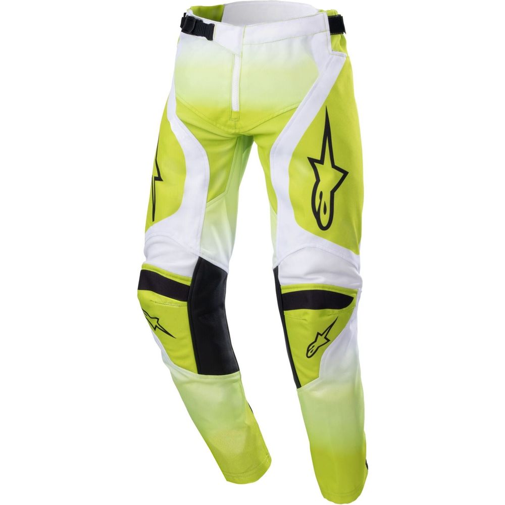 Alpinestars Racer Push Youth MX Trouser Yellow / White - FREE UK Shipping, FREE 365 Day Returns | Moto Central