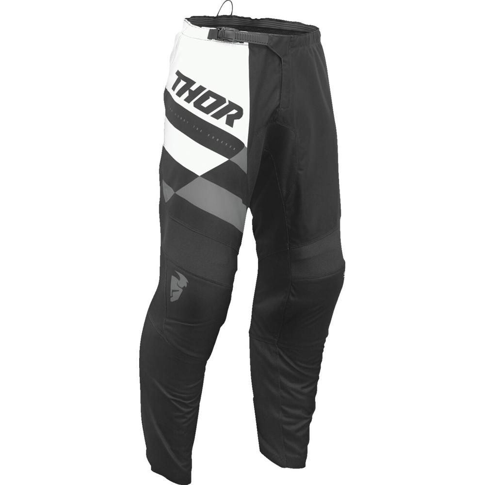 Thor Sector Checker Youth Trouser Black / Grey