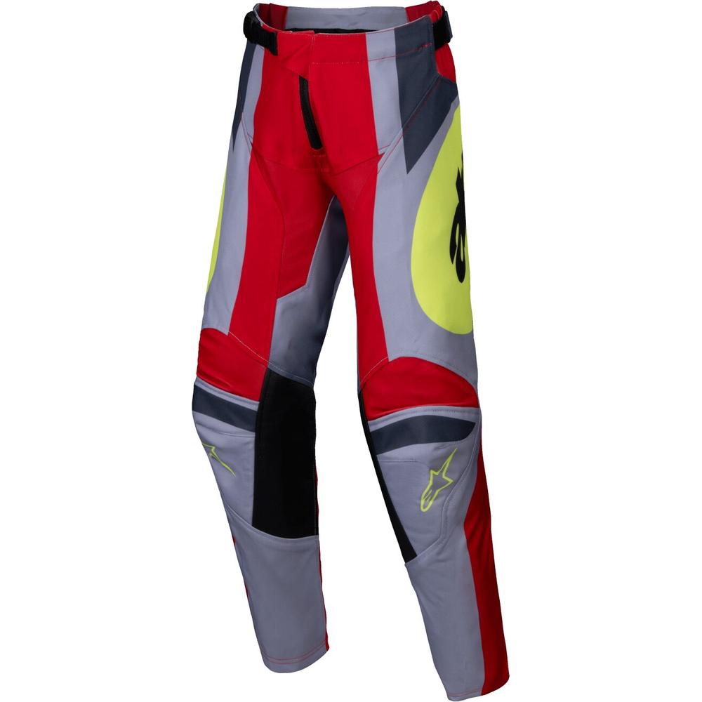 Alpinestars Racer Melt Youth MX Trouser Red / Grey