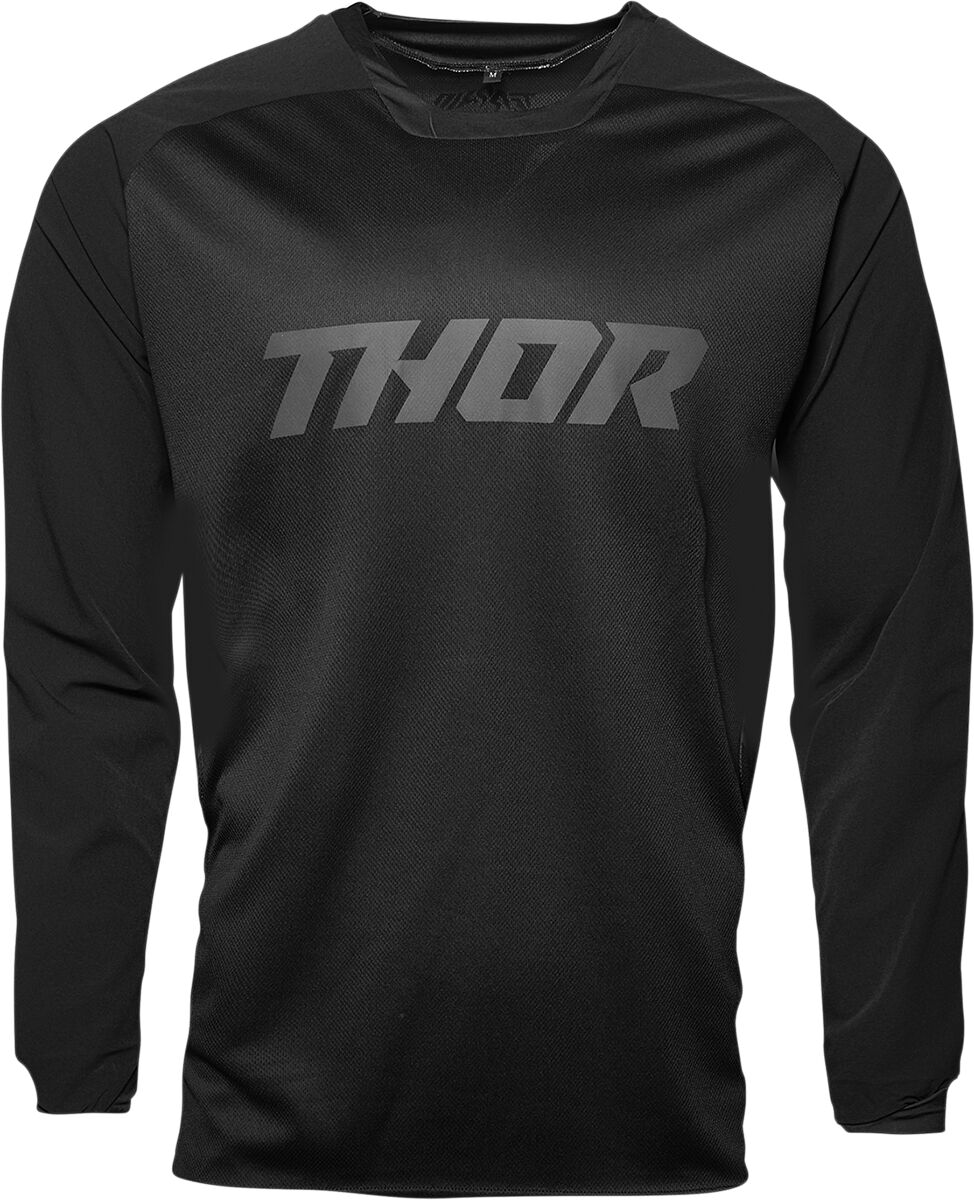 Thor Terrain Jersey Black - FREE UK Shipping, FREE 365 Day Returns | Moto Central