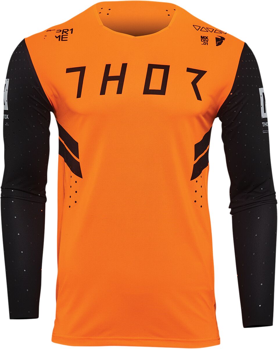 Thor Prime Hero Jersey Black / Fluo Orange