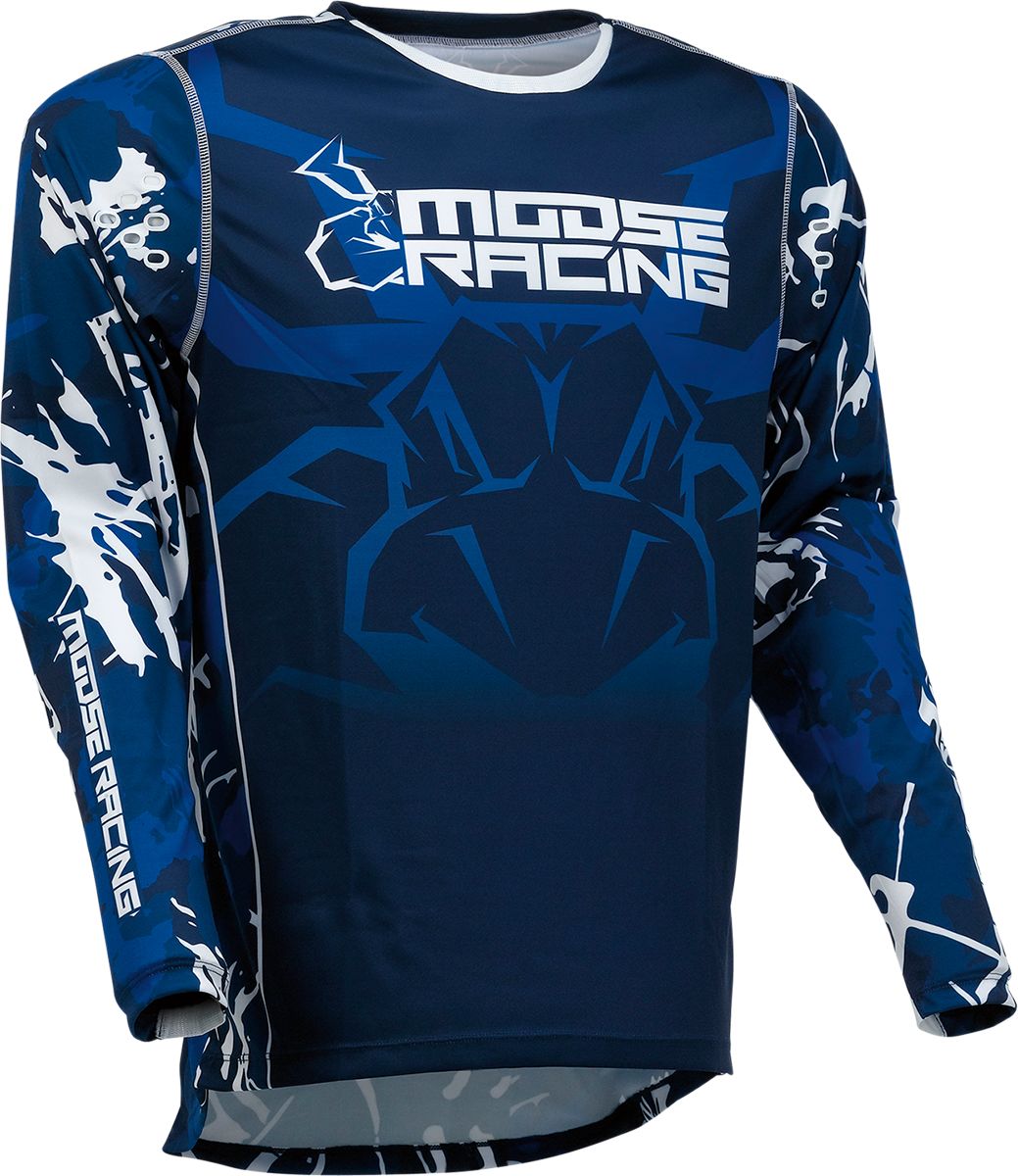 Moose Racing Agroid Jersey Blue / White