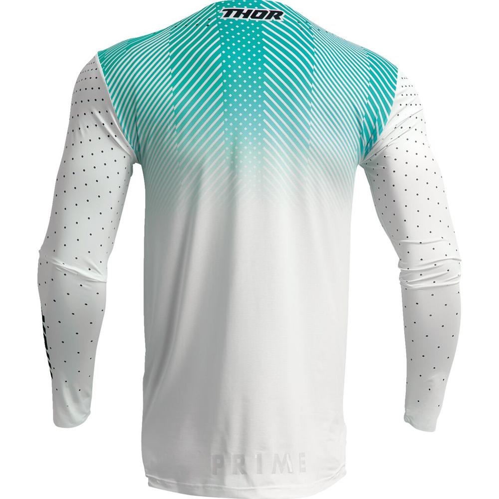 Thor Prime Tech Jersey Teal / White