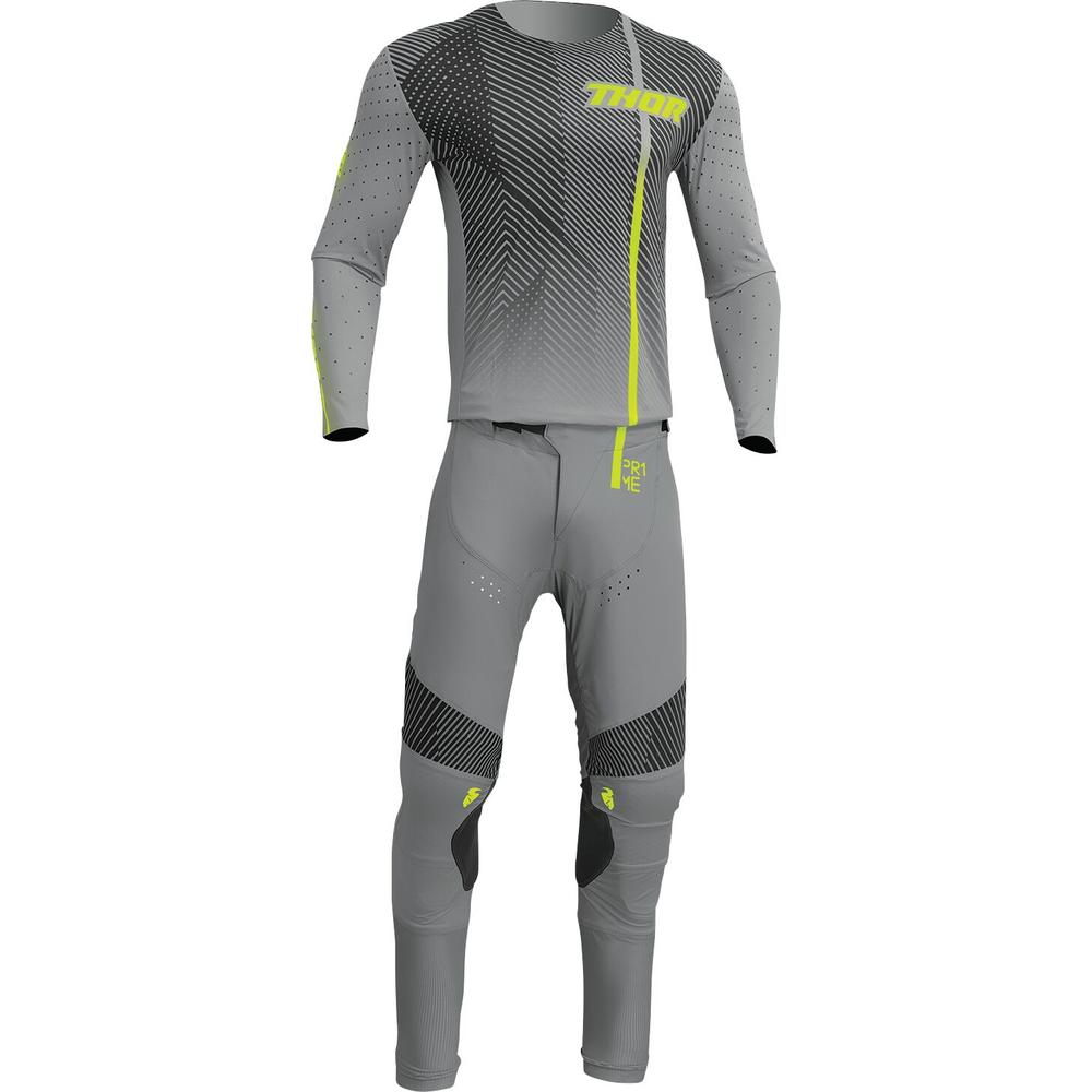 Thor Prime Tech Jersey Grey / Black