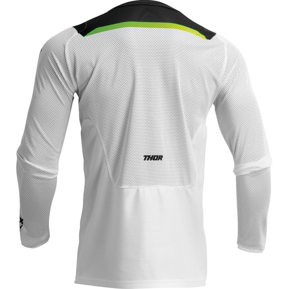 Thor Pulse Air Cameo Jersey White - FREE UK Shipping, FREE 365 Day Returns | Moto Central