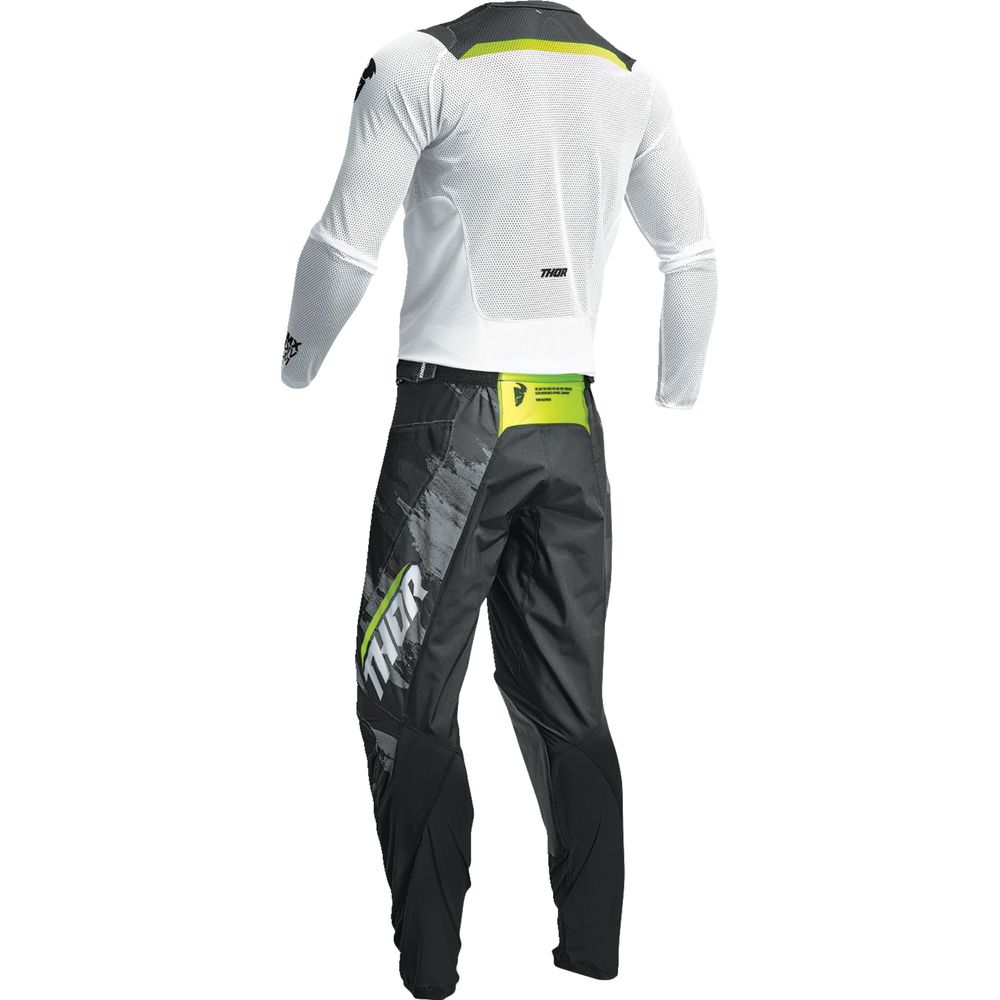 Thor Pulse Air Cameo Jersey White - FREE UK Shipping, FREE 365 Day Returns | Moto Central