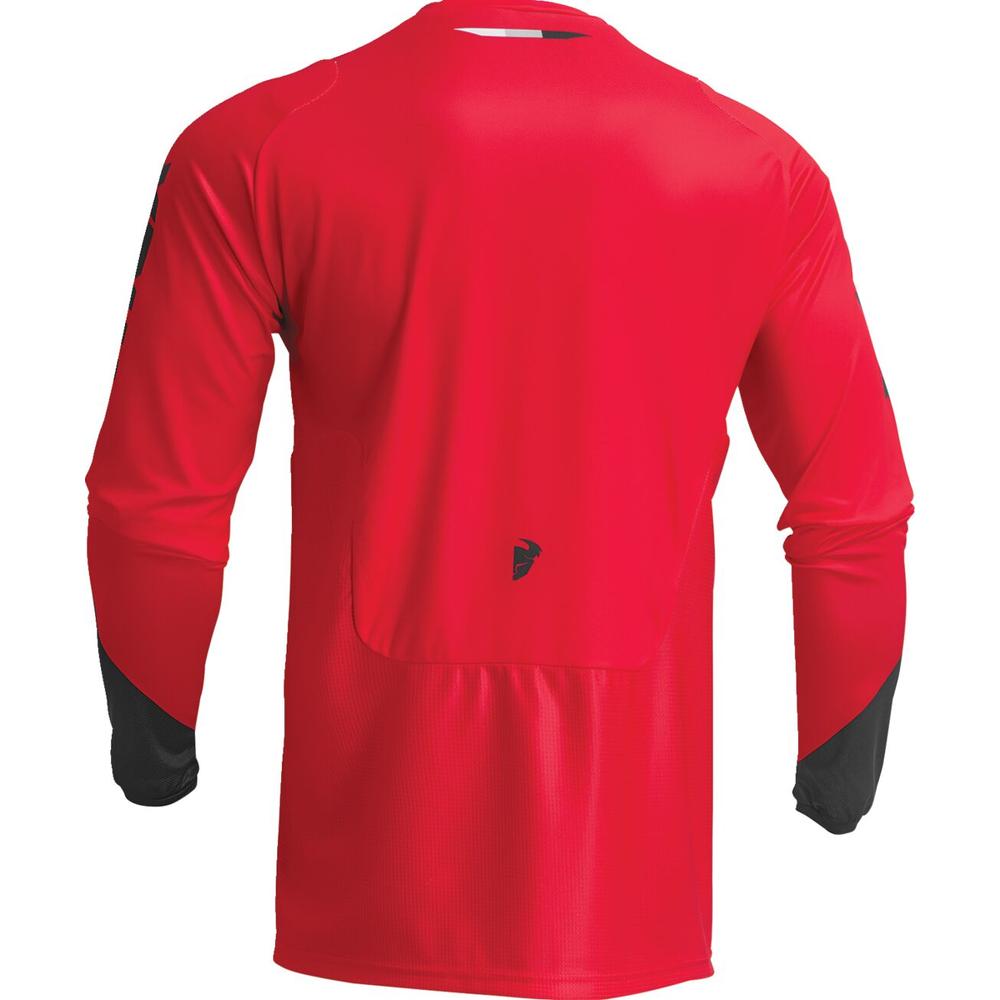 Thor Pulse Tactic Jersey Red - FREE UK Shipping, FREE 365 Day Returns | Moto Central