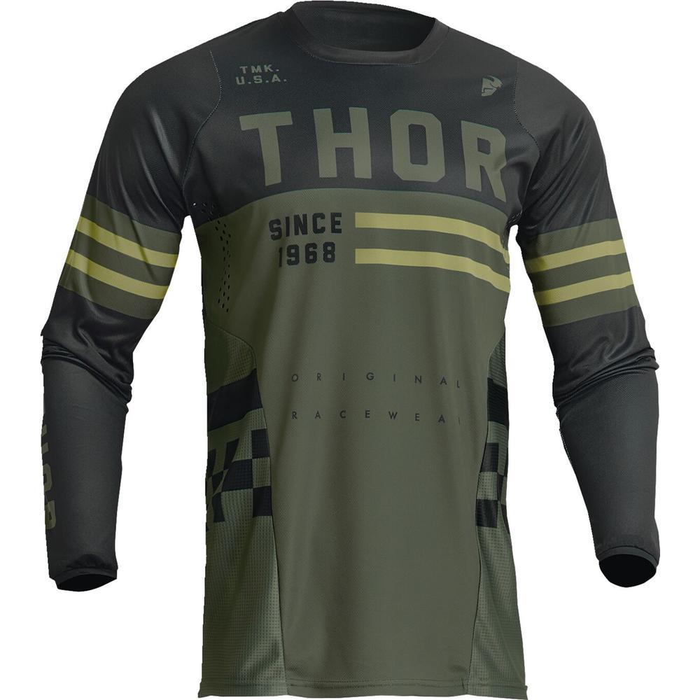 Thor Pulse Combat Jersey Army Green