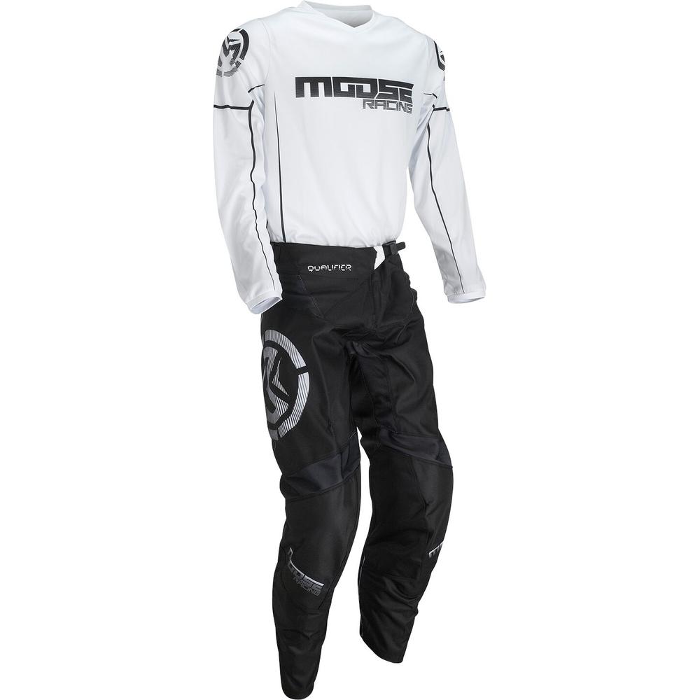 Moose Racing Qualifier MX Jersey Black / White