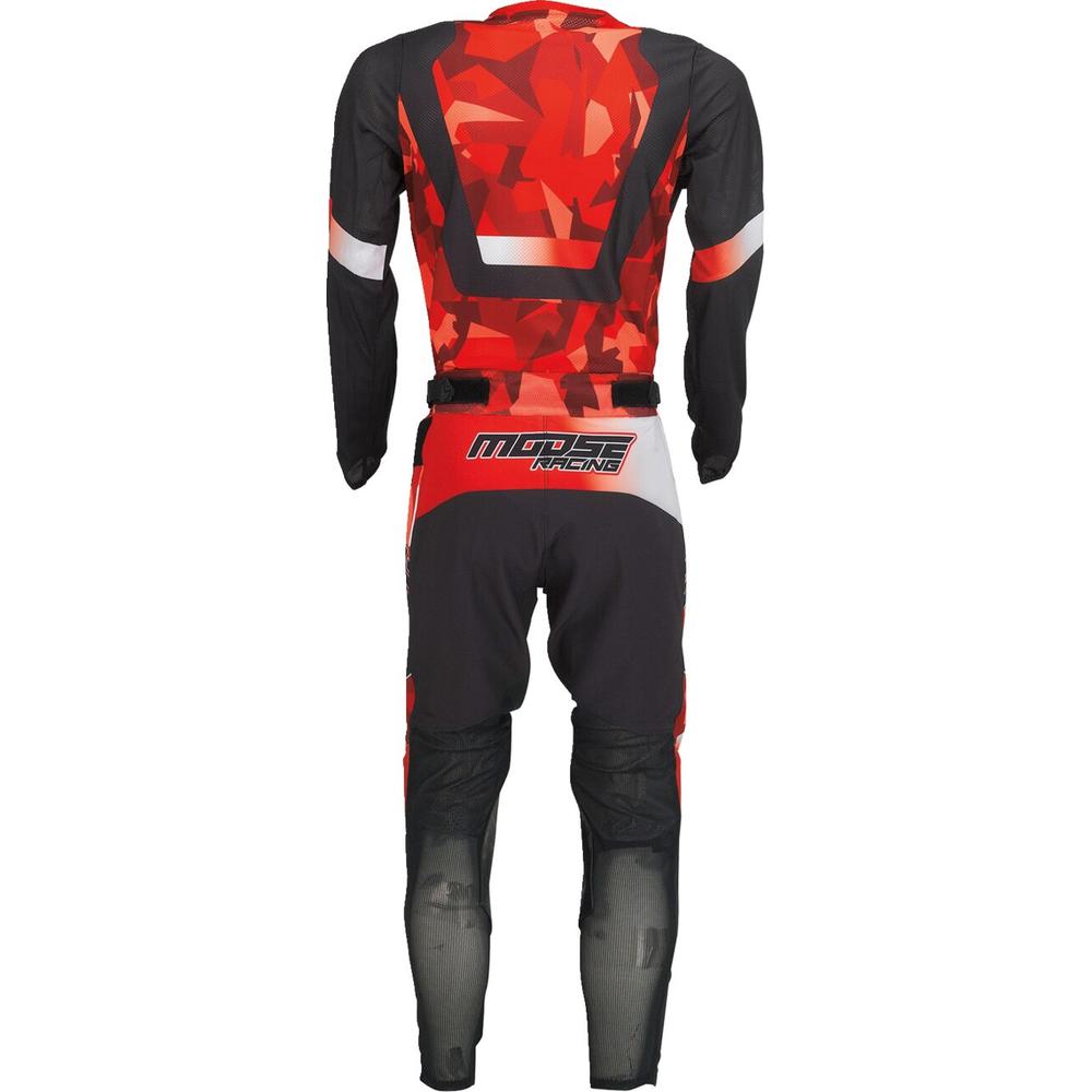 Moose Racing Sahara Jersey Red / Black - FREE UK Shipping, FREE 365 Day Returns | Moto Central