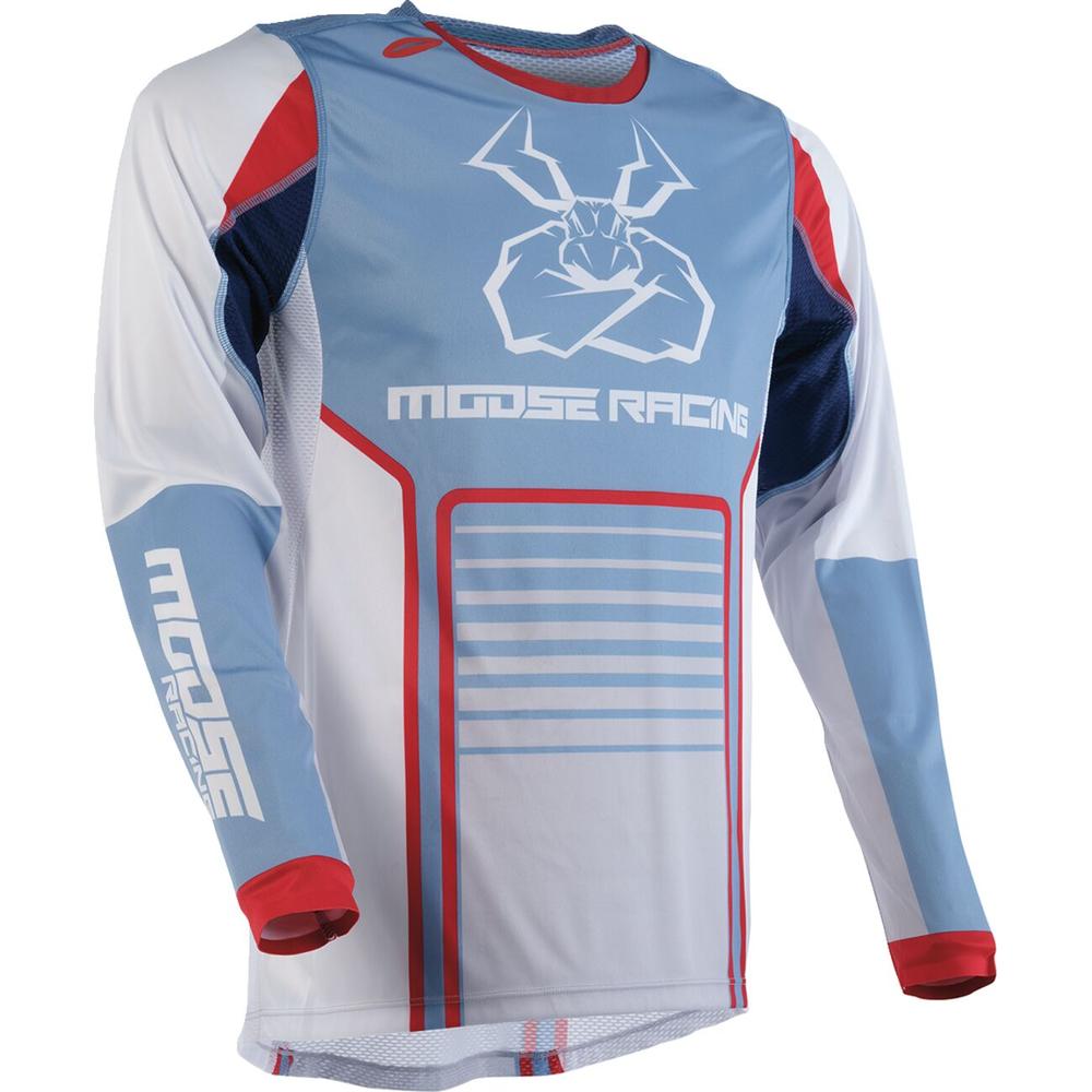 Moose Racing Agroid Jersey Grey / Blue