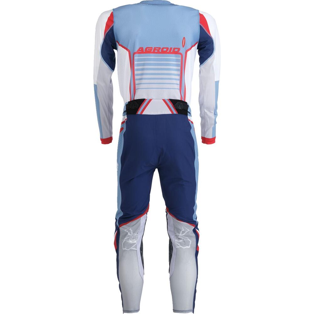 Moose Racing Agroid Jersey Grey / Blue - FREE UK Shipping, FREE 365 Day Returns | Moto Central