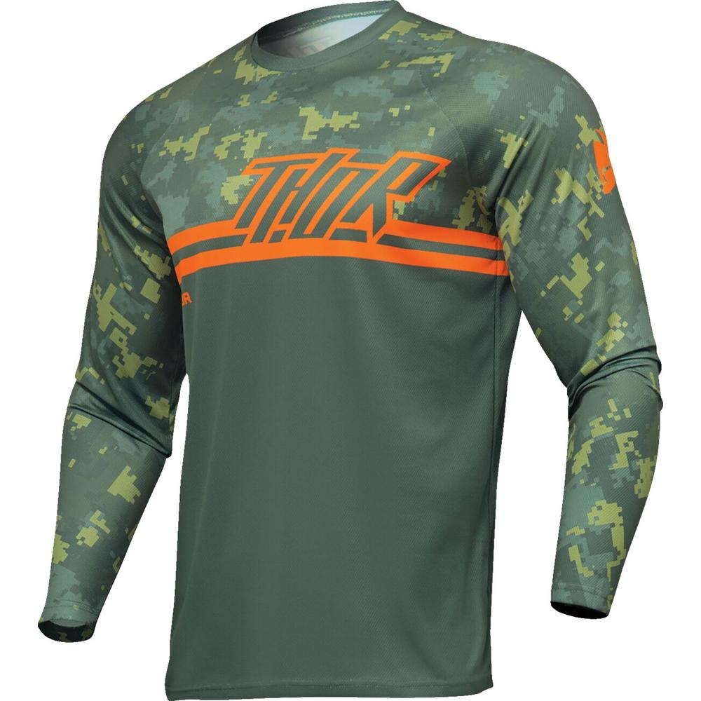 Thor Sector DIGI Jersey Green / Camo