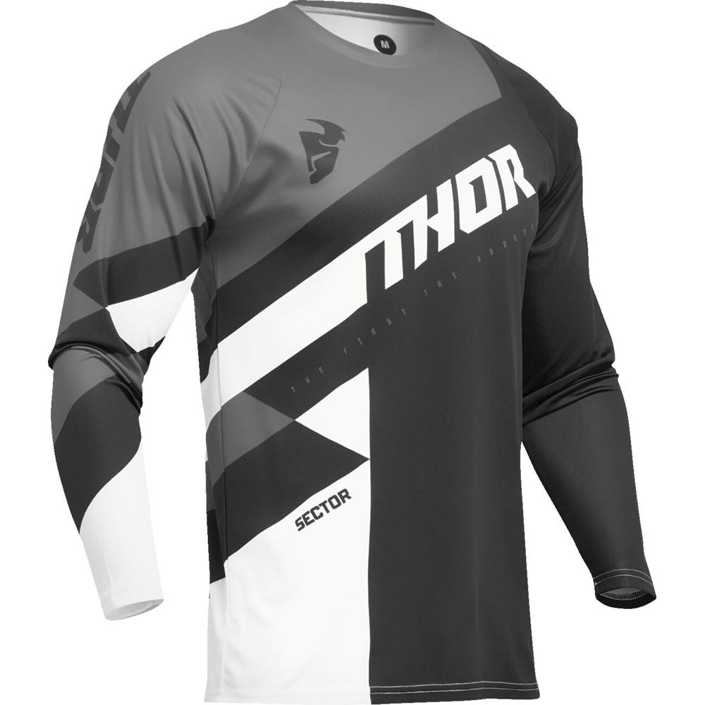 Thor Sector Checker Jersey Black / Grey