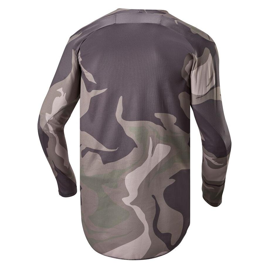 Alpinestars Racer Tactical MX Jersey Green / Brown - FREE UK Shipping, FREE 365 Day Returns | Moto Central