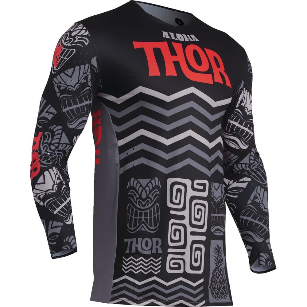 Thor Prime Aloha Jersey Black / Grey