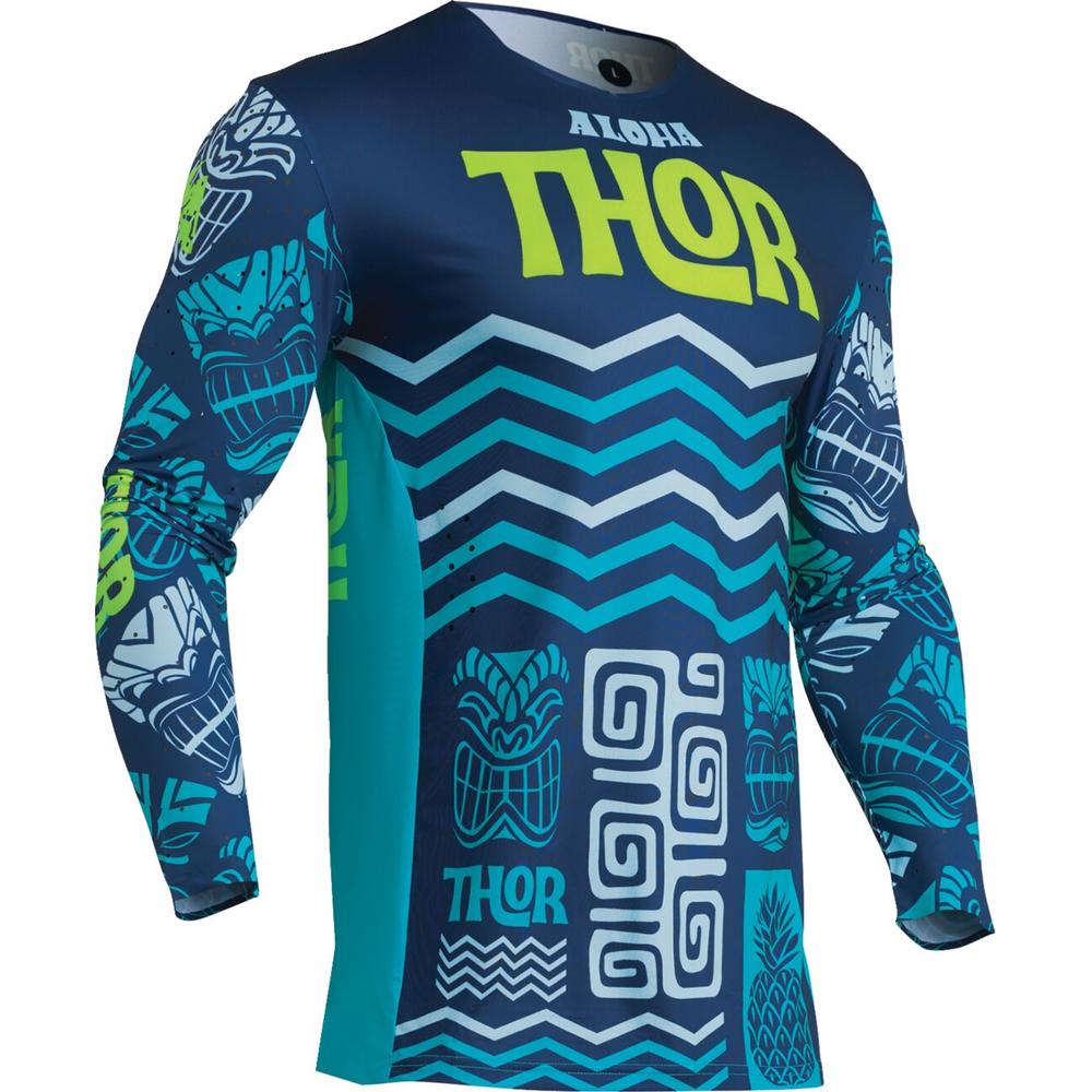 Thor Prime Aloha Jersey Navy / Aqua