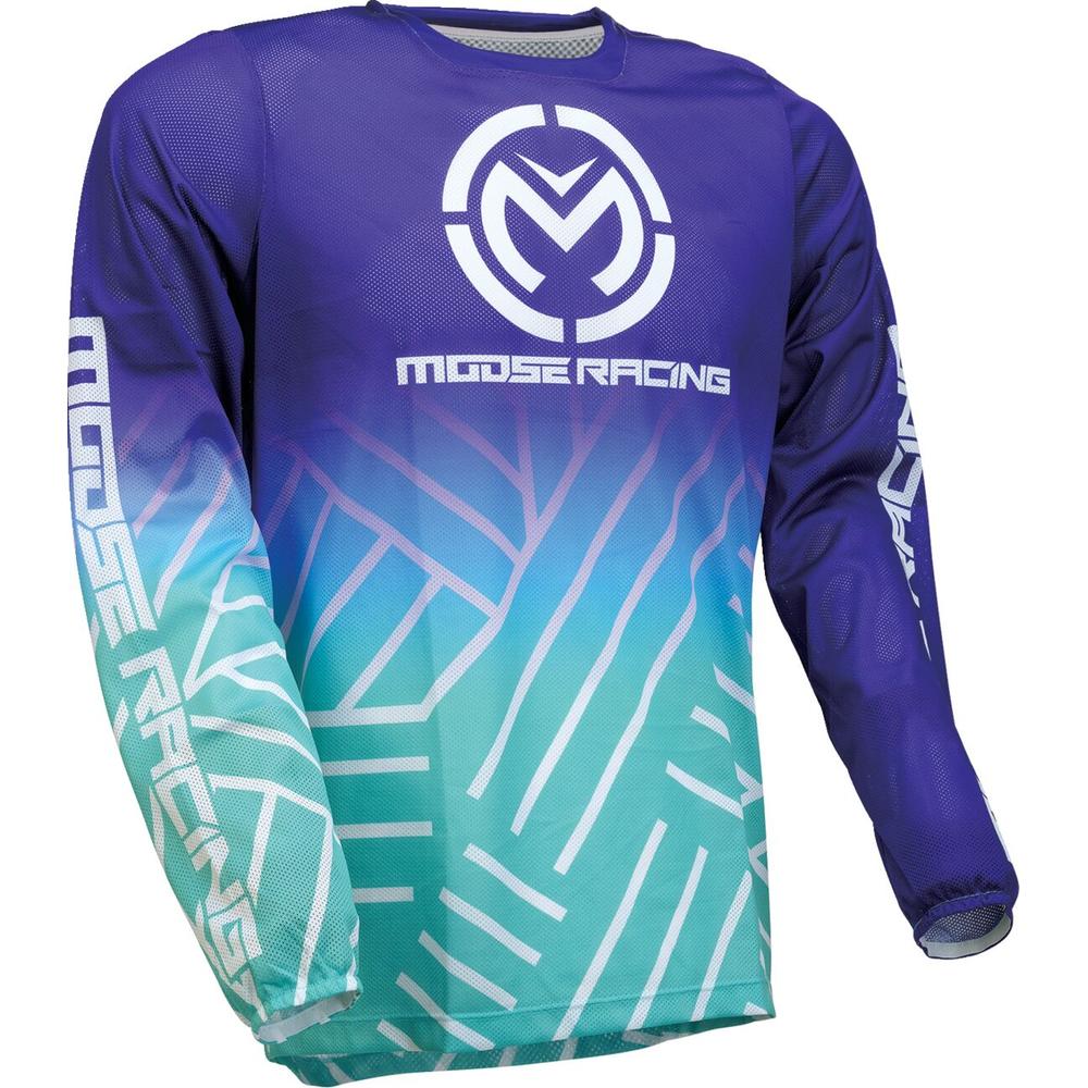 Moose Racing Sahara Jersey Purple / Turquoise