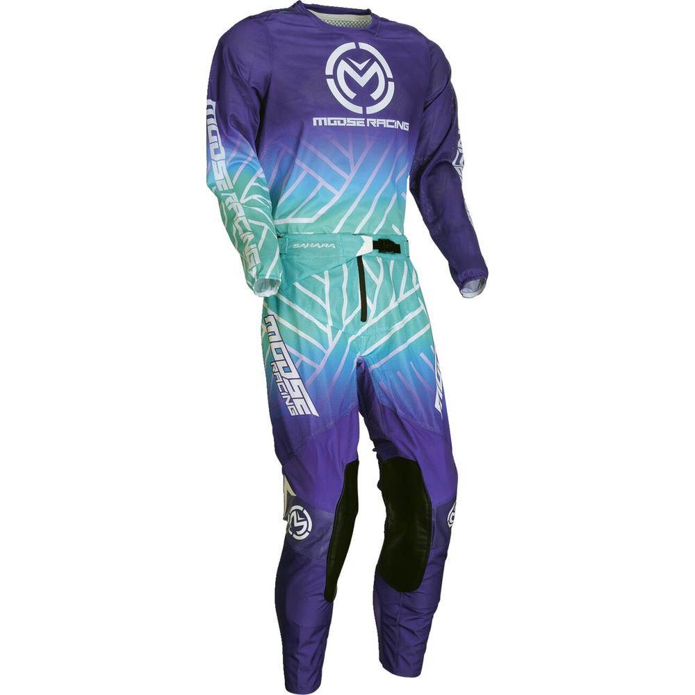 Moose Racing Sahara Jersey Purple / Turquoise